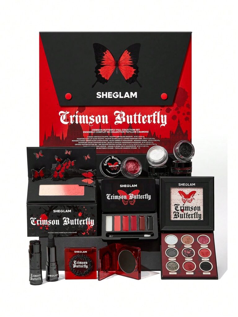 ست کلکسیونی پروانه قرمز شیگلم مدل Crimson Butterfly