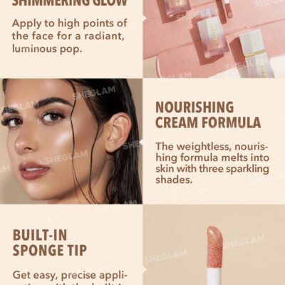 هایلایتر مایع شیگلم مدل Glow Bloom