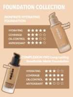 کرمپودر مات شیگلم مدل Complexion Pro