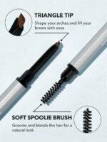 مداد ابرو دو سر شیگلم مدل Dual-Ended Fine Eyebrow Pencil