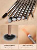 ست براش 8 عددی شیگلم مدل Glam Fam Brush Set