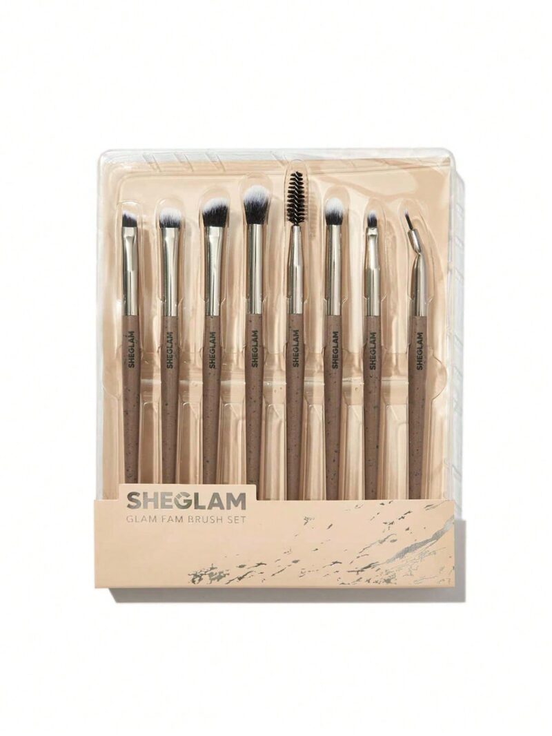 ست براش 8 عددی شیگلم مدل Glam Fam Brush Set