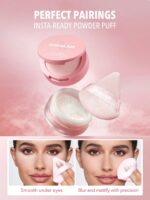 پد پودری سه عددی مدل Insta-Ready Powder Puff