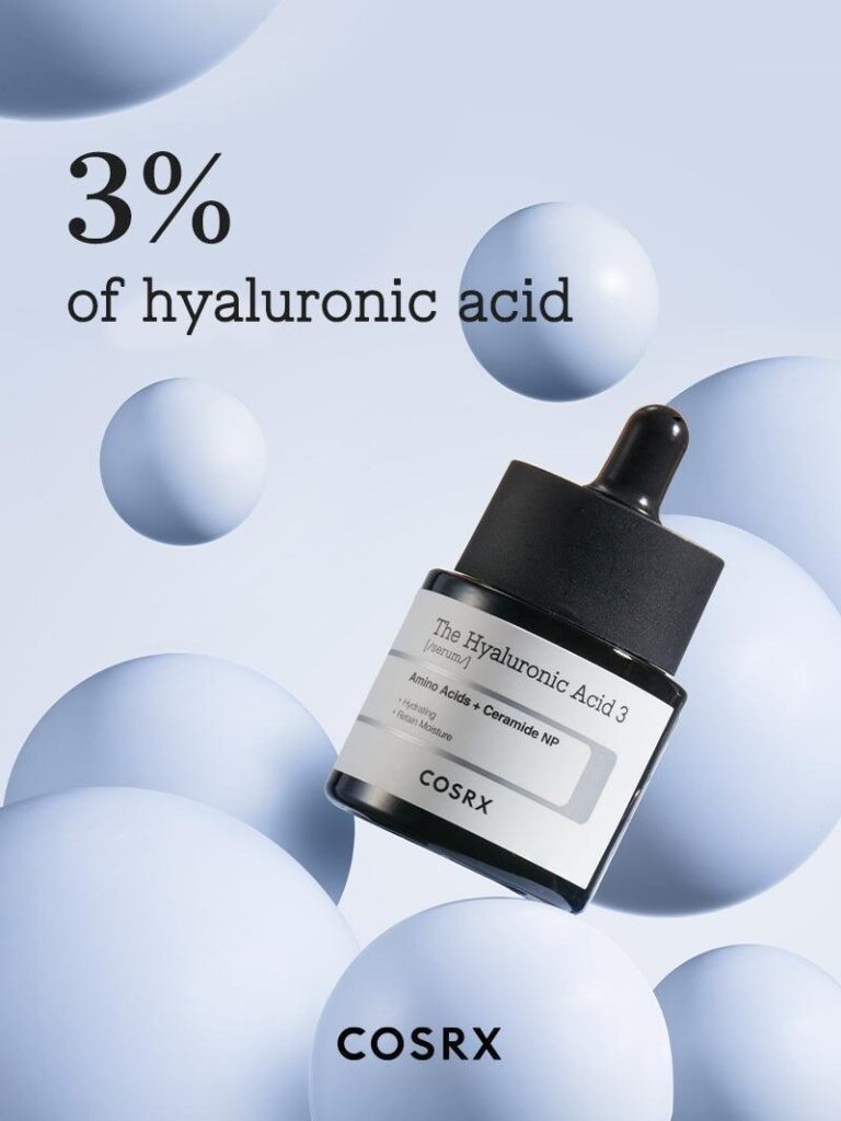 سرم ابرسان هیالورونیک اسید 3% کوزارکس مدل The Hyaluronic Acid